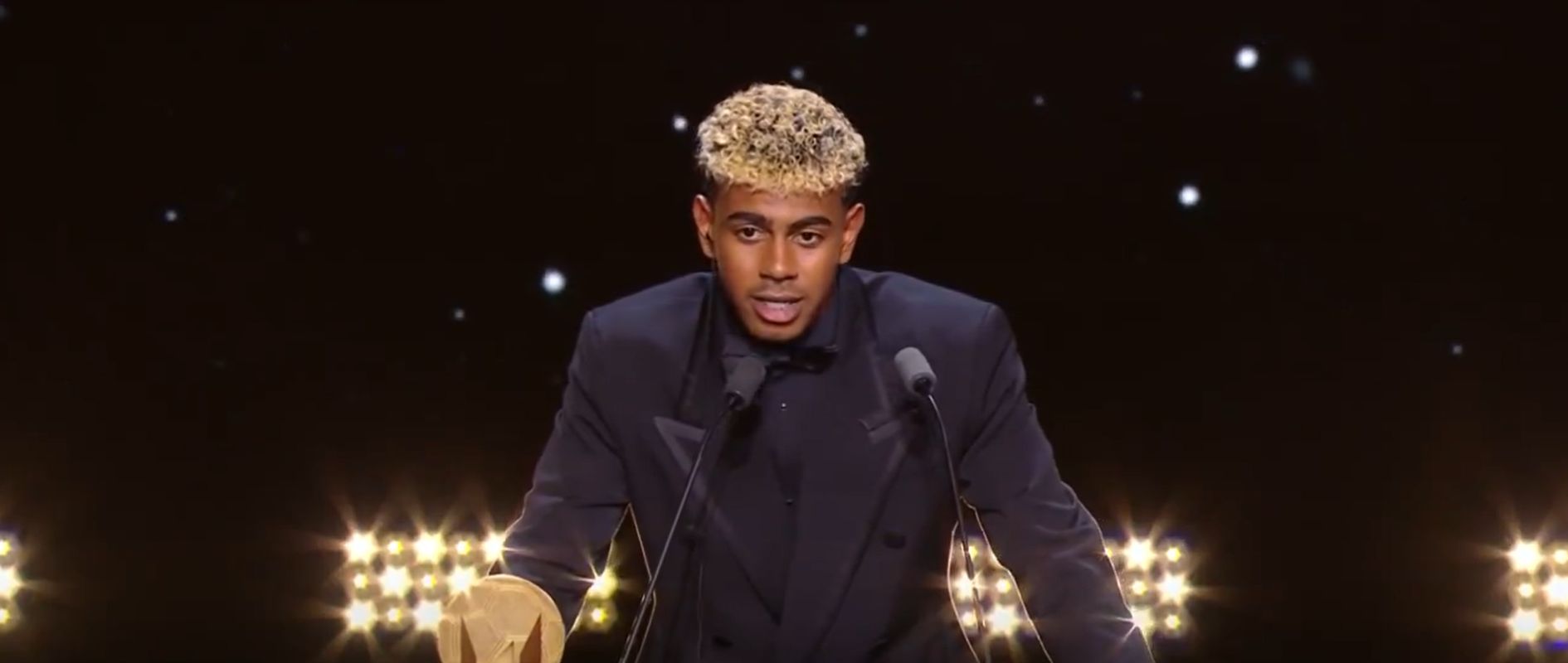 Lamine Yamal won the Kopa trophy.